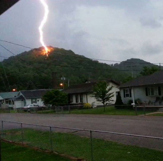 Image result for lightning strike house hill